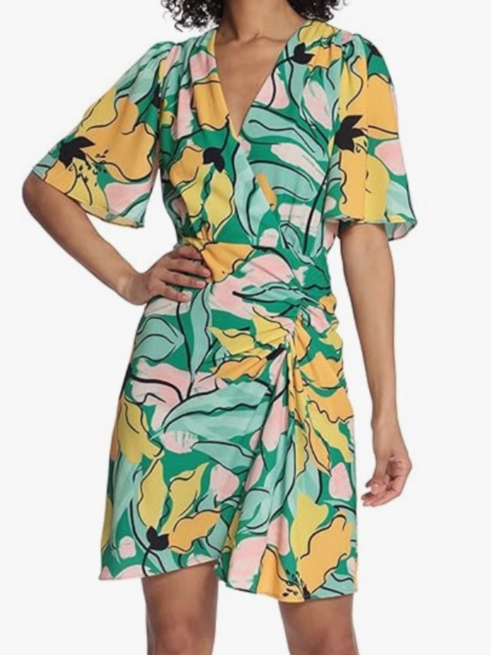 NWT - Maggie London Floral Dress Size 10